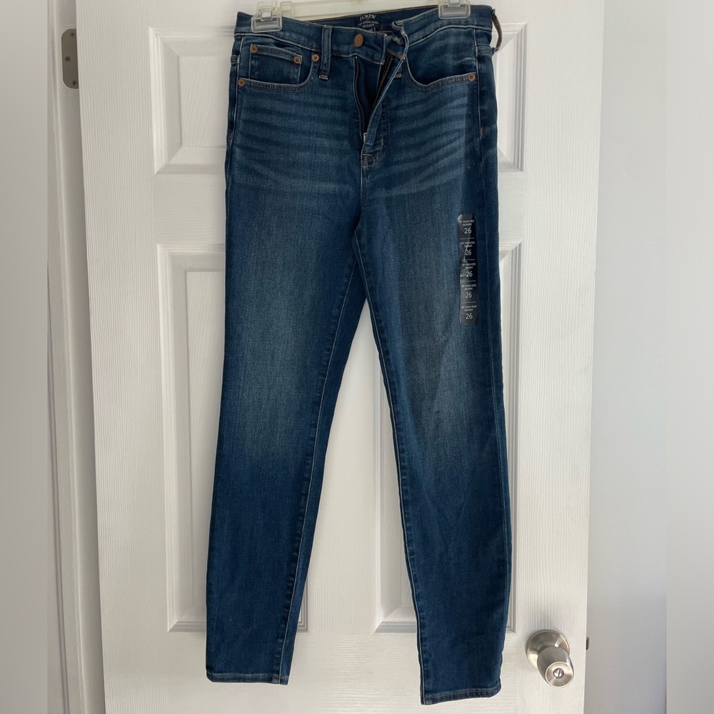 J. Crew Dark Blue Skinny Jeans